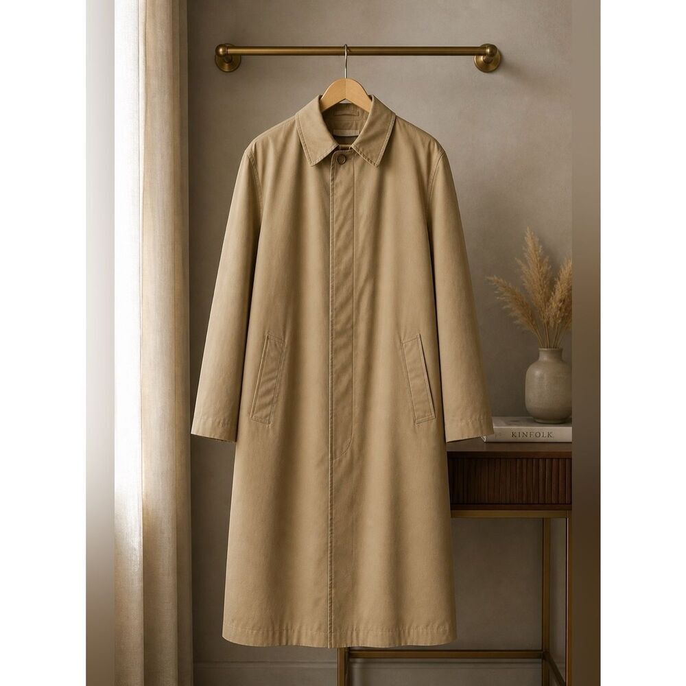 Men's Classic Tan Trench Coat by London Fog